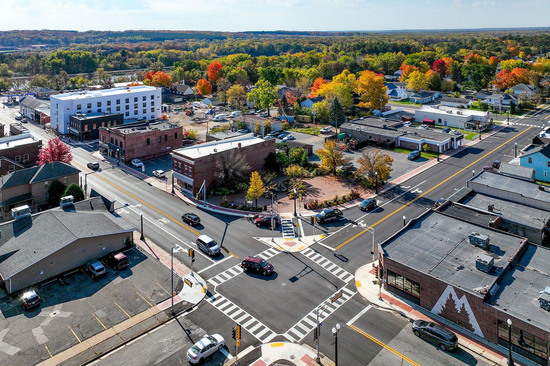 Overview of Mosinee, Wisconsin
